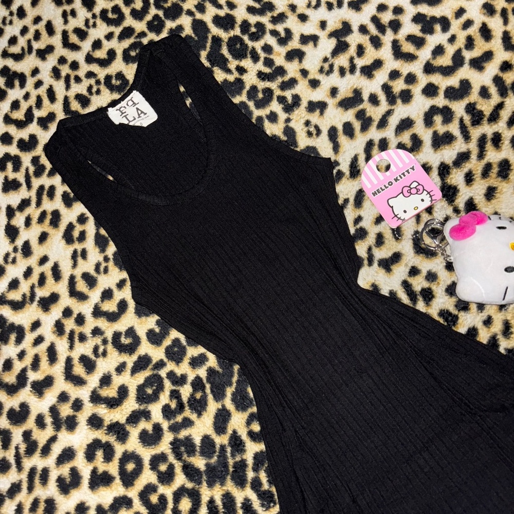 black goth maxi dress